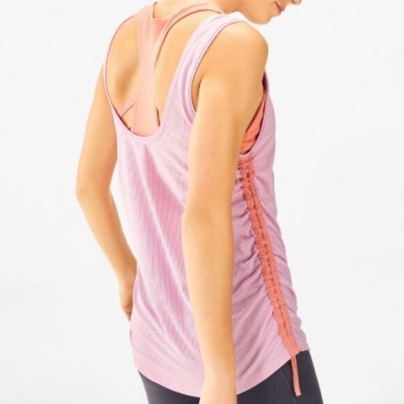 Fabletics Cashel Side Cinch Tank in Size Small, Posie/Rosette - Picture 1 of 3